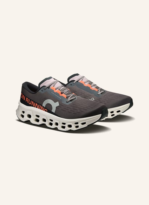 On Hardloopschoenen CLOUDMONSTER 3 DONKERGRIJS / ORANJE / ZWART