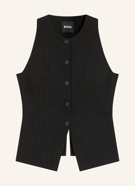 BOSS Blazer vest JULERAN DONKERBLAUW / LICHTBLAUW