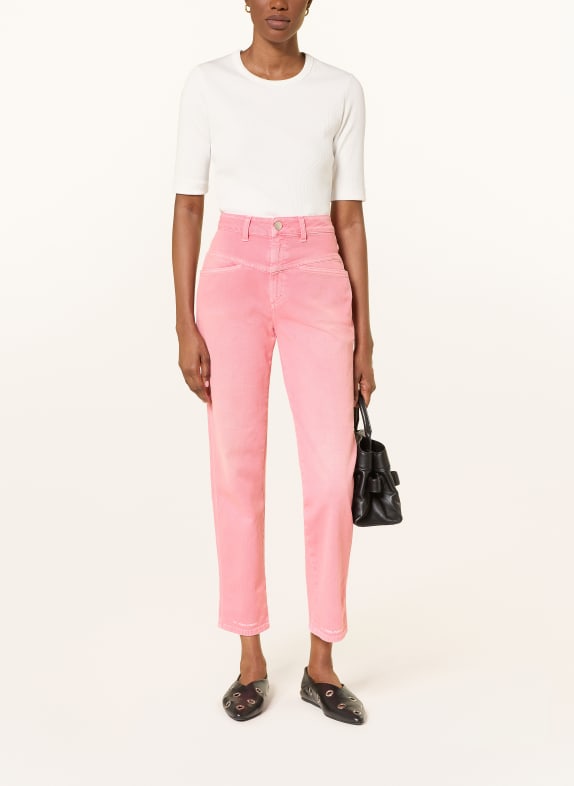 CLOSED Rechte jeans PEDAL PUSHER 854 Peony pink