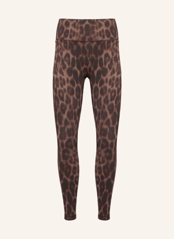 adidas Tights OPTIMÉ PRIMELIFT LEOPARD BRAUN