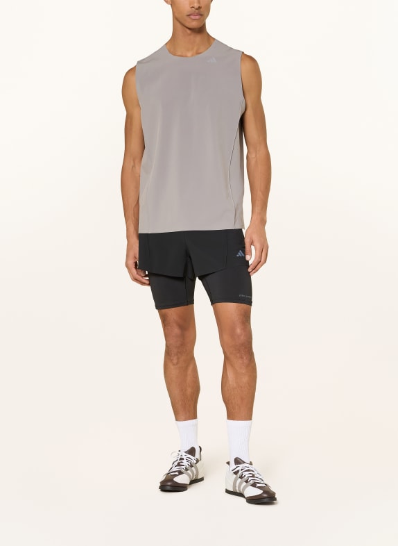 adidas 2-in-1-trainingsshort ADIDAS X ENTIRE STUDIOS D4T ZWART