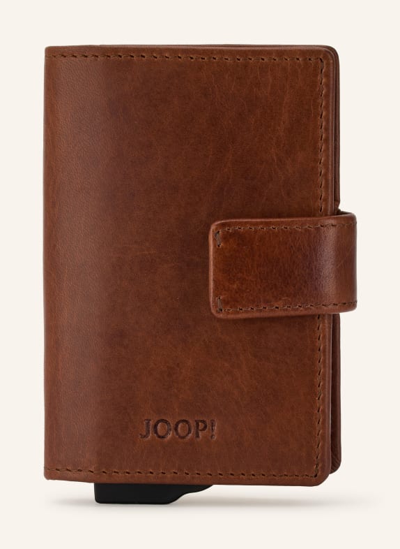 JOOP! Kaartenetui CERRATANO C-TWO E-CAGE BRUIN