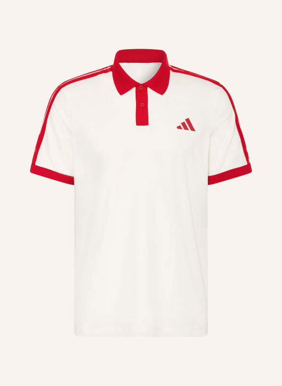 adidas Polo fonctionnel HERITAGE ÉCRU / ROUGE