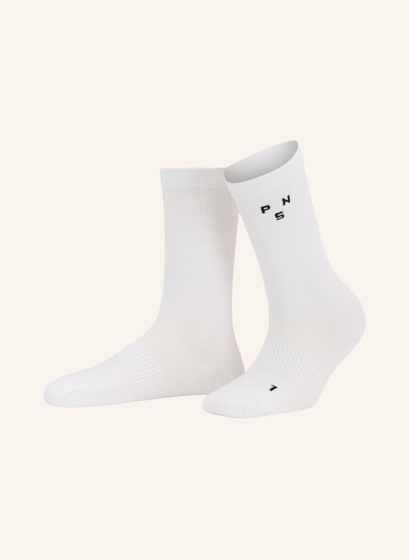 PAS NORMAL STUDIOS Fietssokken RACE WIT
