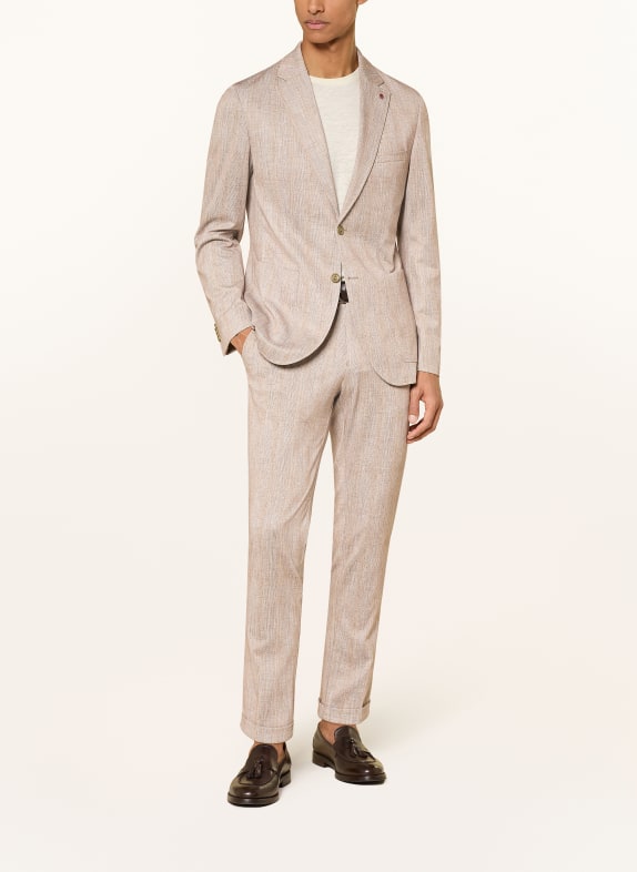 CG - CLUB of GENTS Colbert CG CARTER-J Extra Slim Fit 23 dunkelbeige