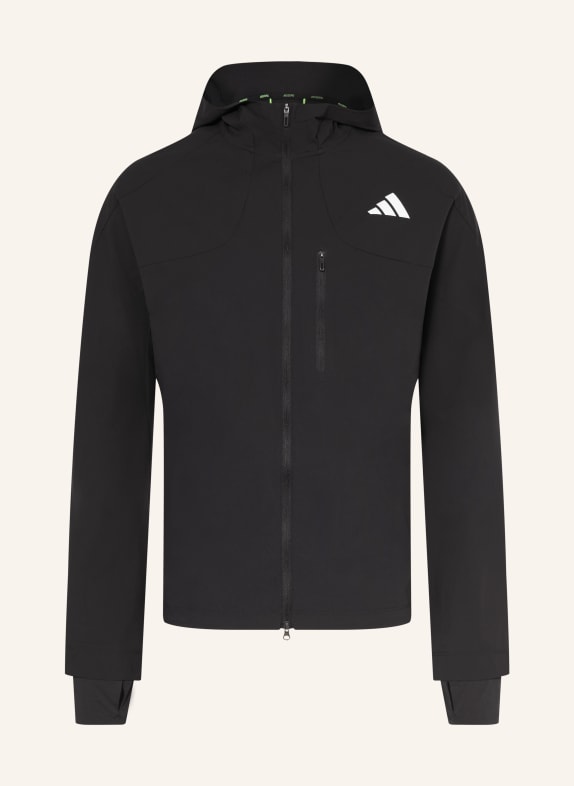adidas Veste de course ADIZERO NOIR