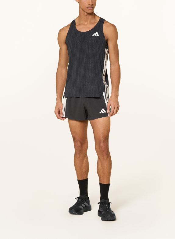 adidas Hardloopshirt ADIZERO ZWART / WIT