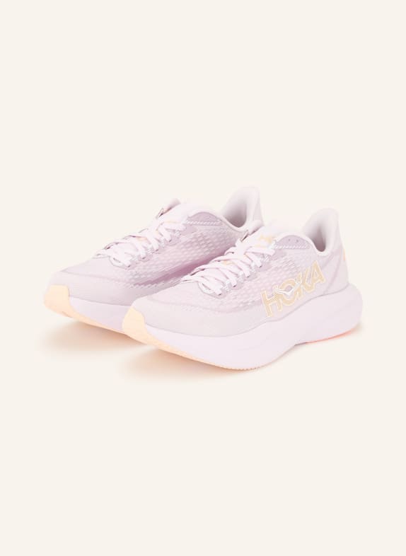 HOKA Hardloopschoenen MACH 7 LICHTPAARS / NEONORANJE / LICHTORANJE