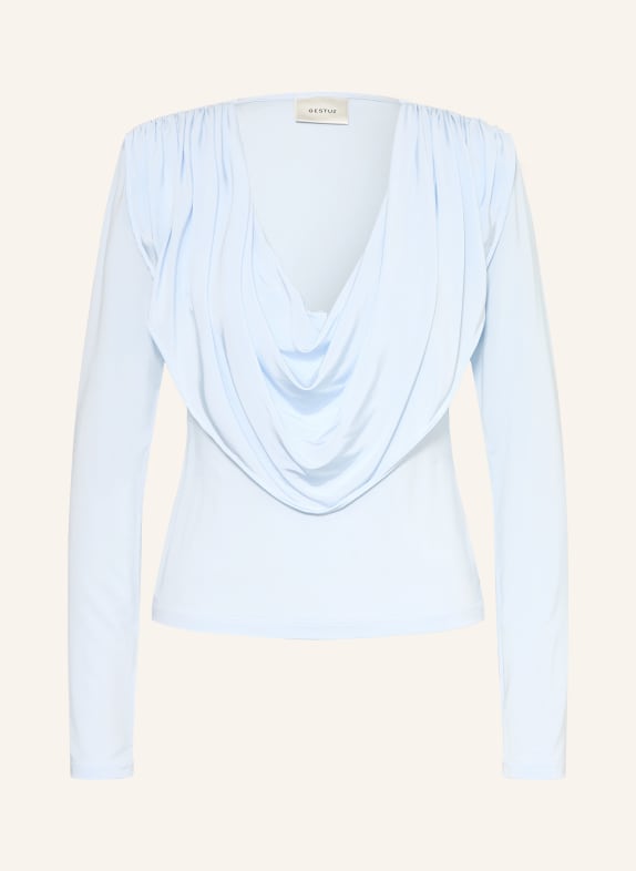 GESTUZ Blusenshirt GZLAILY HELLBLAU