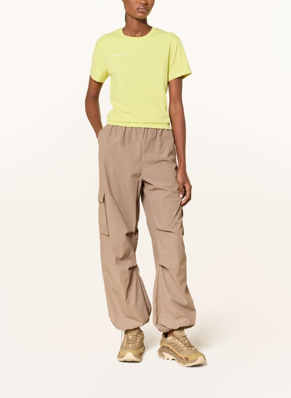 MAMMUT T-shirt SELUN FL GEEL