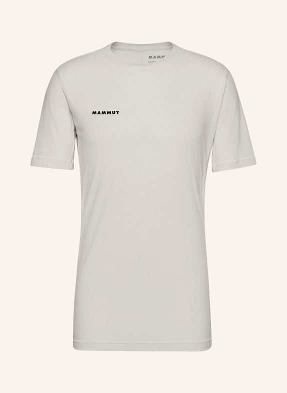 MAMMUT Koszulka funkcjonalna MASSONE LIGHT JASNOCZARY / JASNOZIELONY