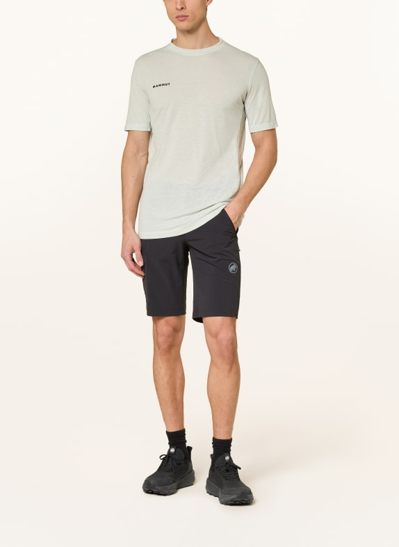 MAMMUT Functioneel shirt MASSONE LIGHT LICHTGRIJS / LICHTGROEN