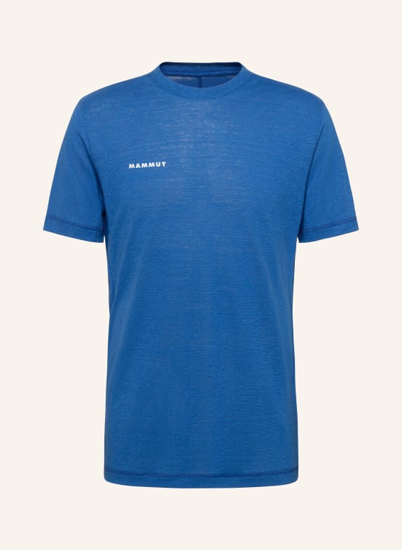 MAMMUT Functioneel shirt MASSONE LIGHT BLAUW