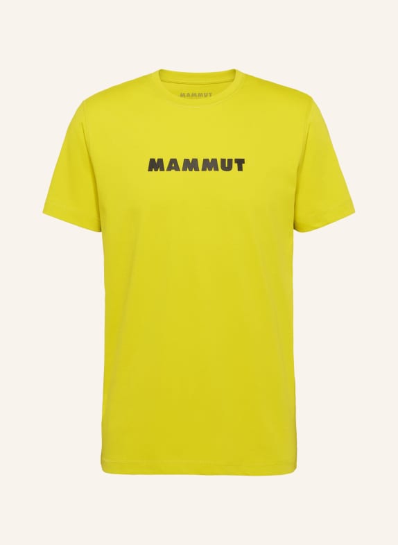 MAMMUT T-shirt MAMMUT CORE GEEL