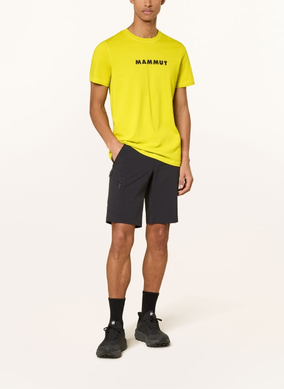 MAMMUT T-shirt MAMMUT CORE GEEL