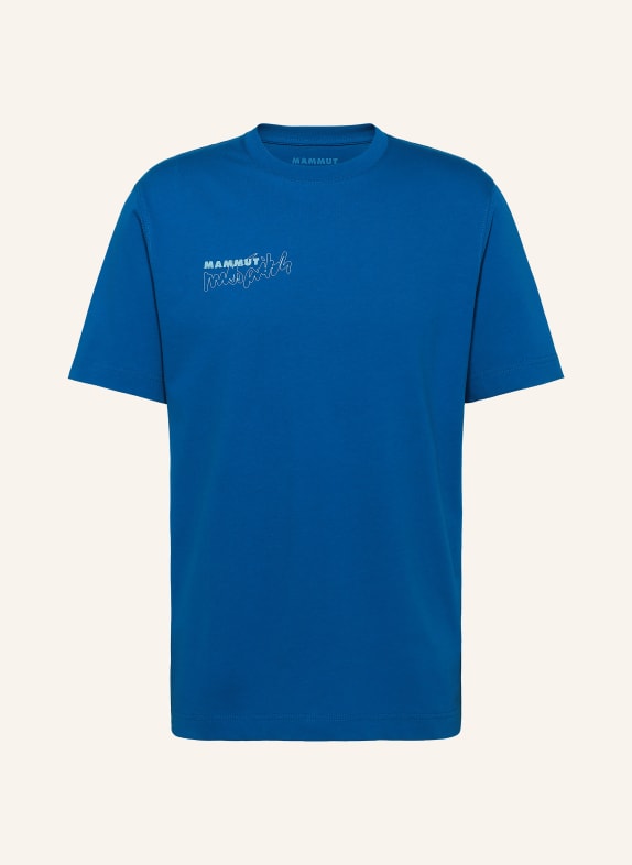 MAMMUT T-shirt BASE BLAUW