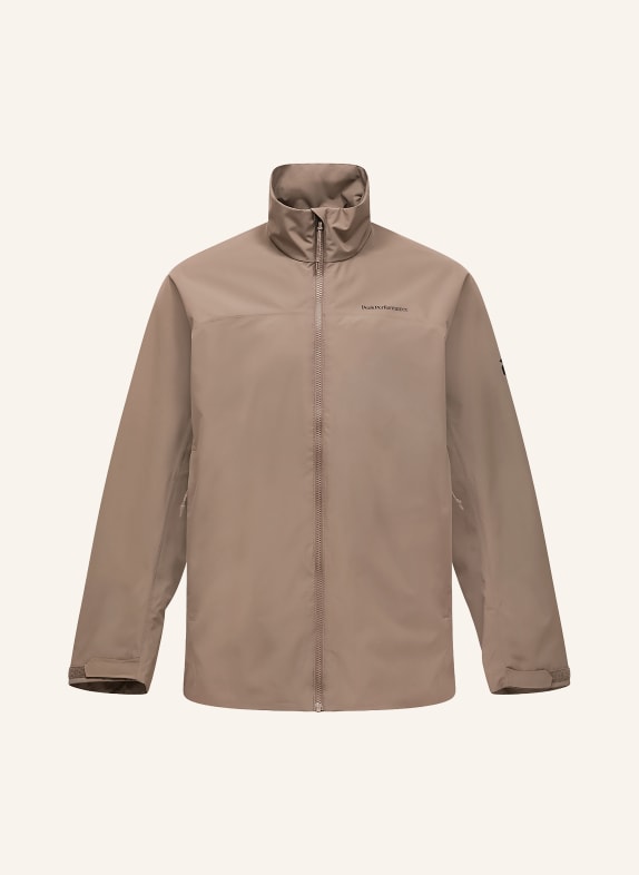 Peak Performance Funktionsjacke QUEST HELLBRAUN