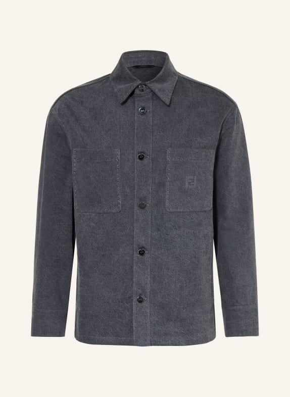 FENDI Surveste en jean GRIS FONCÉ