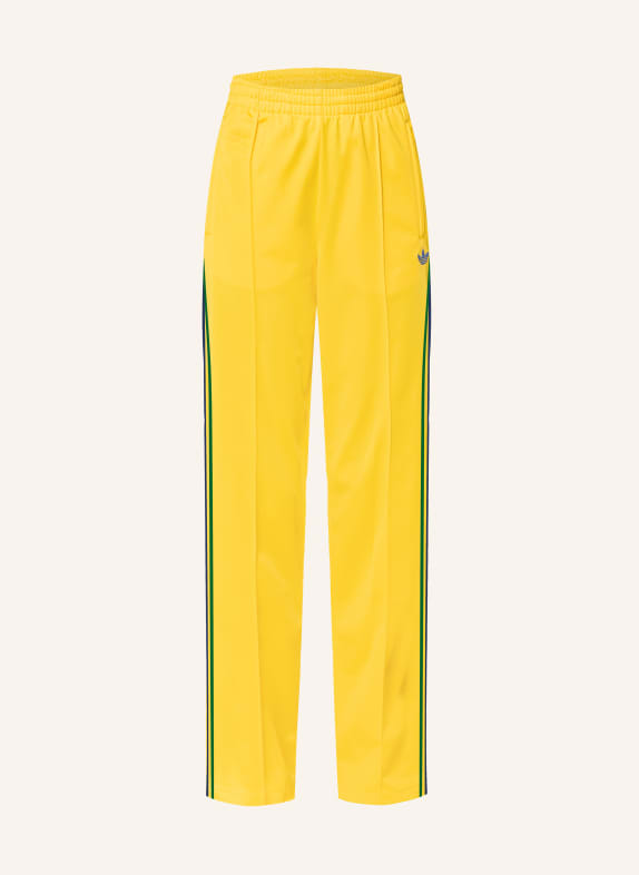 adidas Originals FIREBIRD CLASSIC track pants with galon stripes YELLOW / GREEN / BLUE