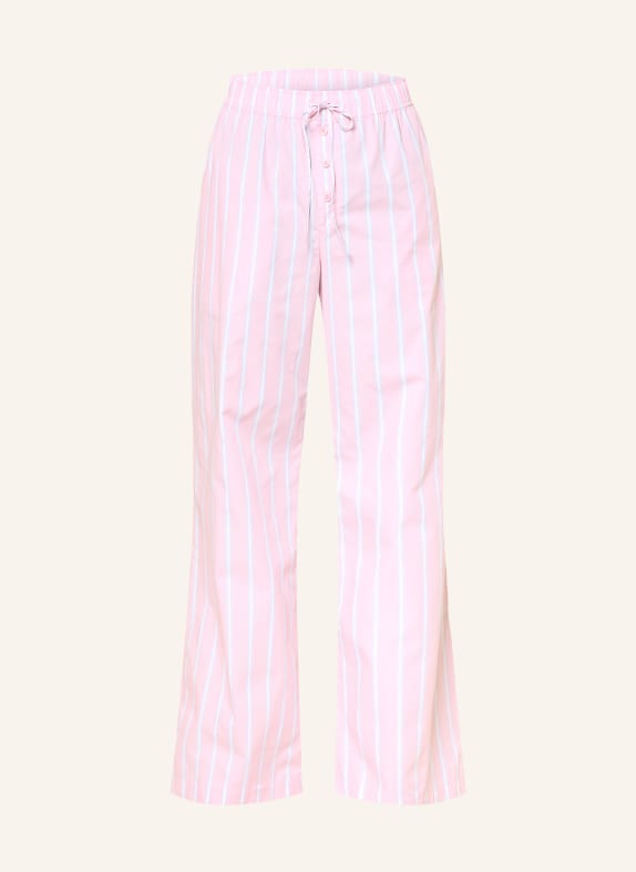 JOCKEY Schlafhose ROSA / HELLBLAU / WEISS