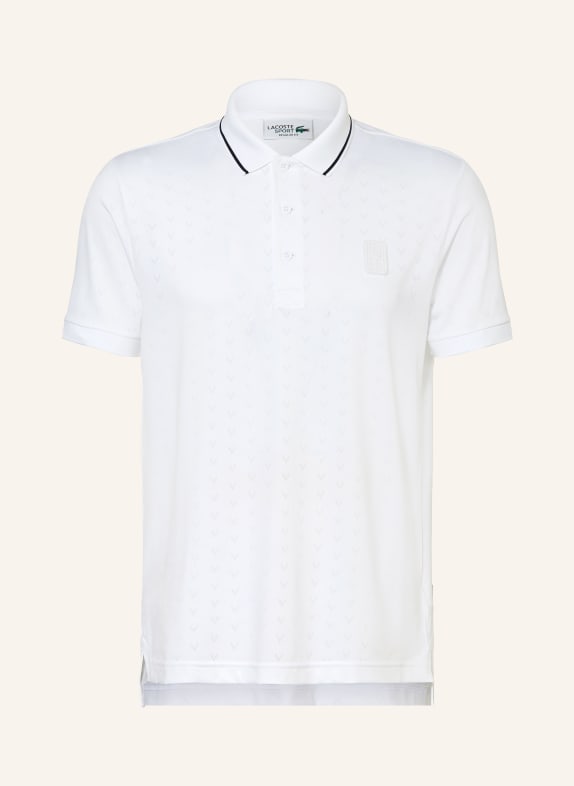 LACOSTE Polo fonctionnel BLANC / NOIR