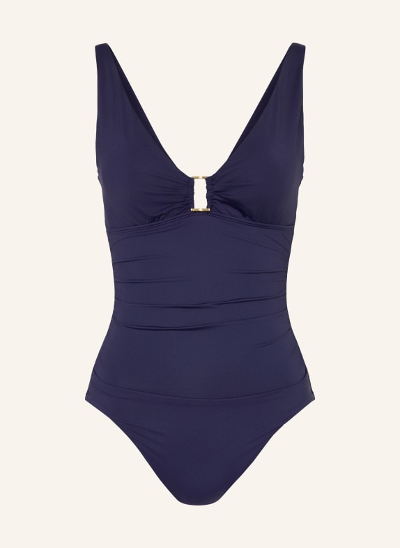 LAUREN RALPH LAUREN Badeanzug BEACH CLUB SOLIDS DUNKELBLAU