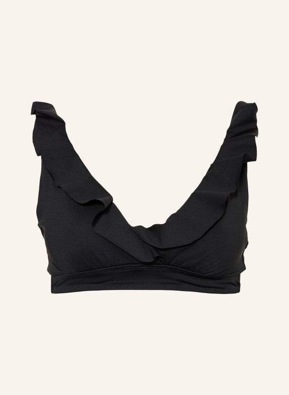 LAUREN RALPH LAUREN Bikini-top met beugels BEACH CLUB SOLIDS ZWART