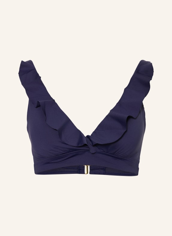 LAUREN RALPH LAUREN Bikini-top met beugels BEACH CLUB SOLIDS DONKERBLAUW