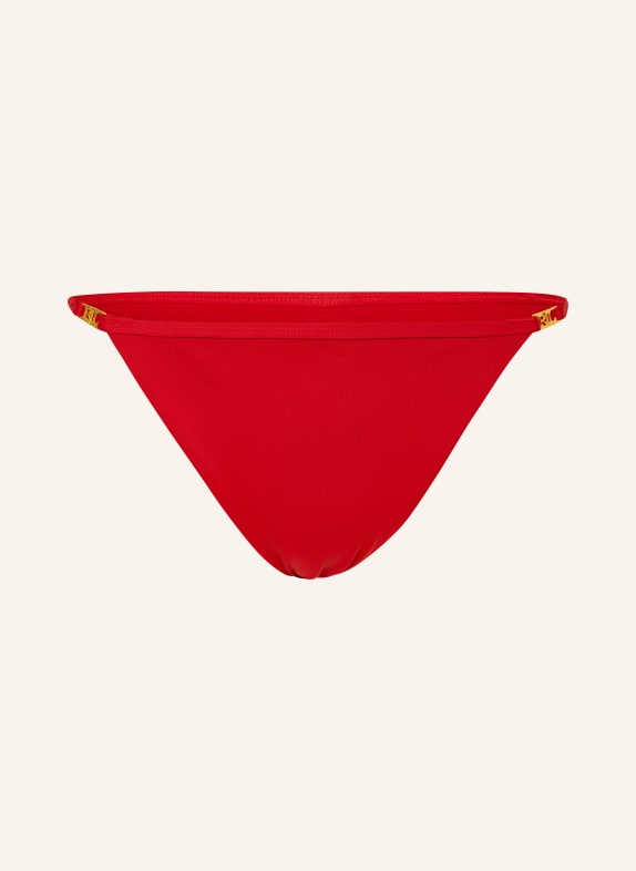 LAUREN RALPH LAUREN Triangel-bikinibroekje BEACH CLUB SOLIDS ROOD