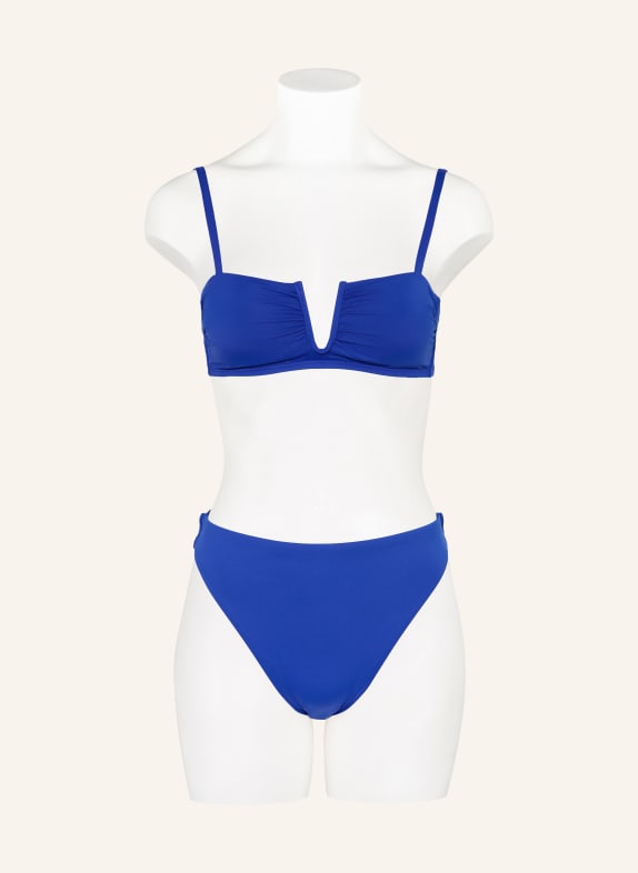 LAUREN RALPH LAUREN Basic bikinibroekje BEACH CLUB SOLIDS BLAUW