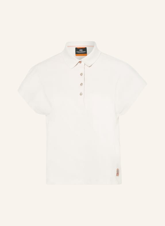 PARAJUMPERS ALYA piqué polo shirt WHITE