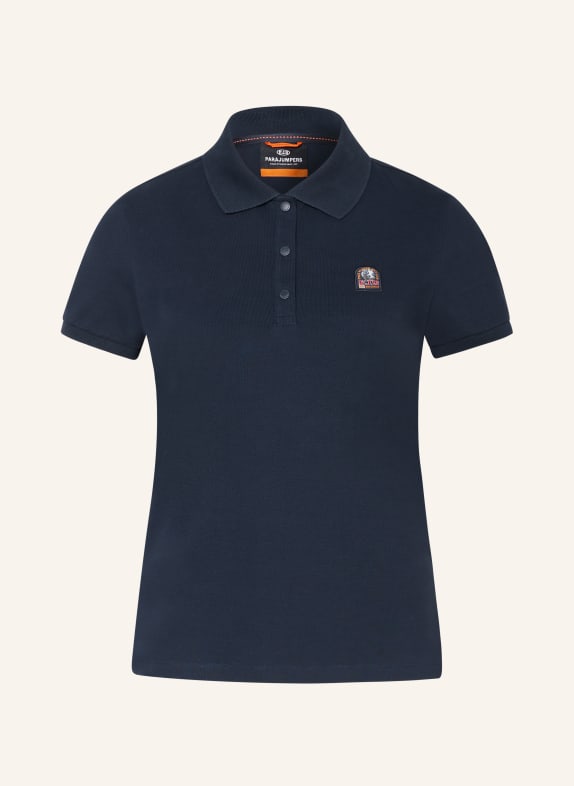 PARAJUMPERS ENIF piqué polo shirt DARK BLUE