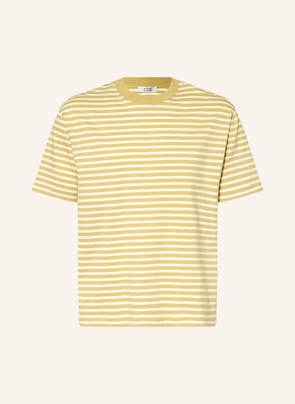 COS T-shirt CRÈME / LICHTGROEN
