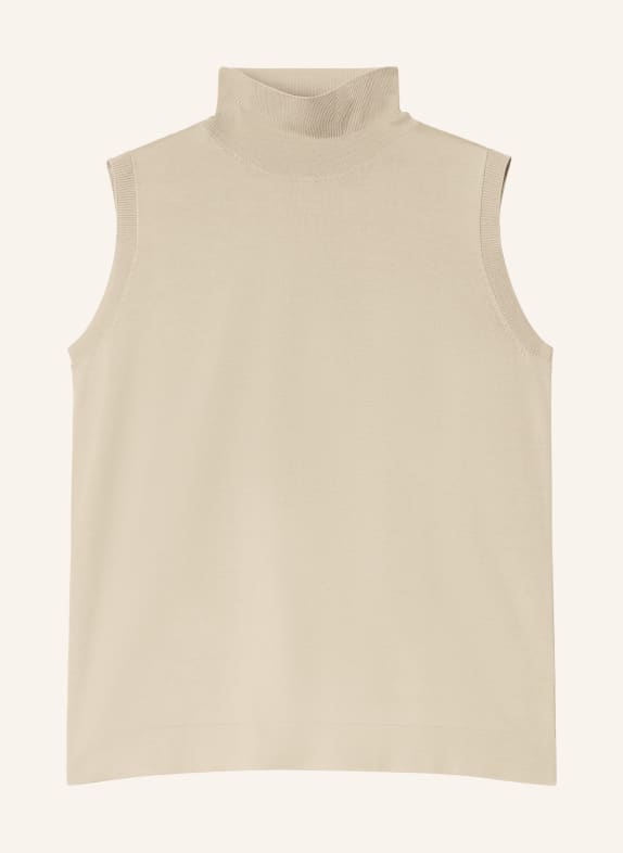 MARINA RINALDI Top en maille SMAESTA avec pierres décoratives BEIGE
