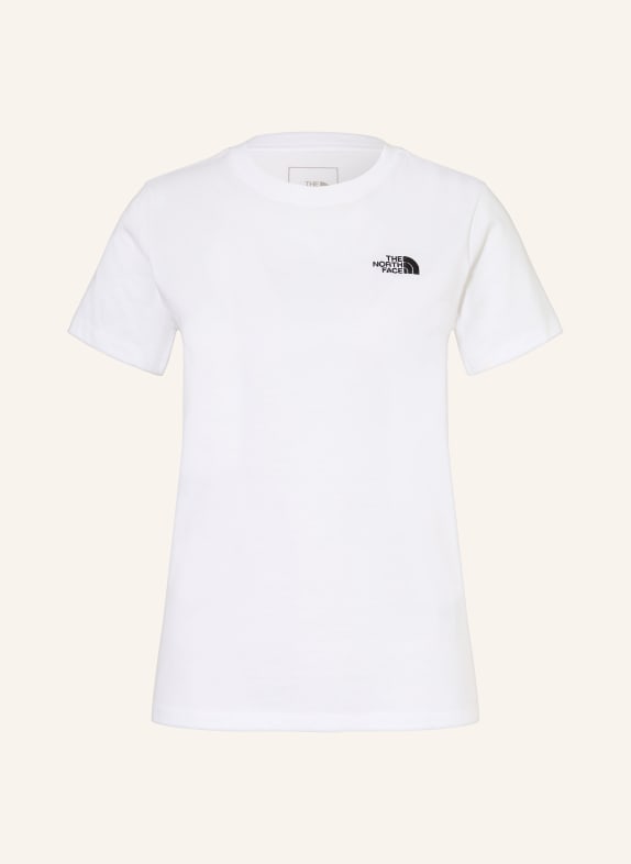 THE NORTH FACE T-shirt EVOLUTION SIMPLE DOME BLANC