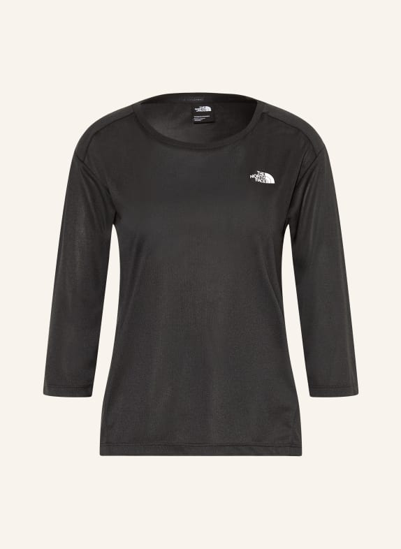THE NORTH FACE Funktionsshirt TANKEN mit 3/4-Arm SCHWARZ