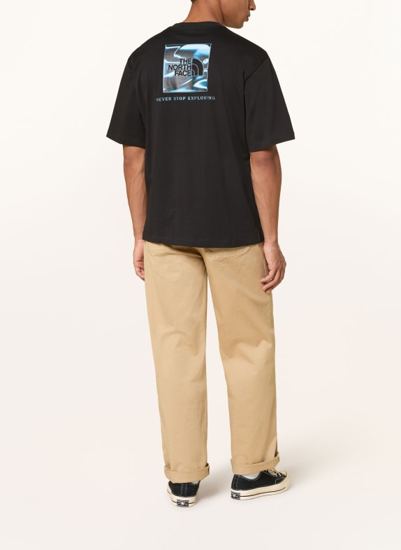 THE NORTH FACE T-shirt LIQUID BOX ZWART