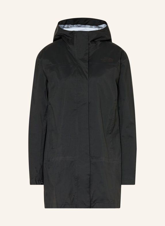THE NORTH FACE Regenparka VOYAGE 3L HOODED SCHWARZ