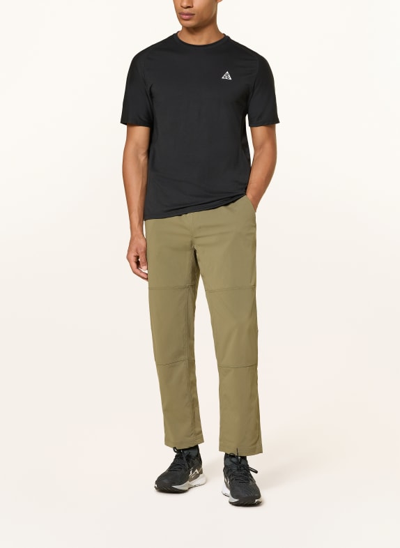 Nike Tricou ACG SOLAR CHASE din material mixt NEGRU