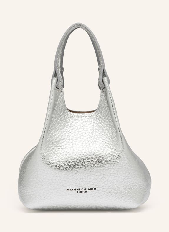 GIANNI CHIARINI Umhängetasche DUA MINI SILBER