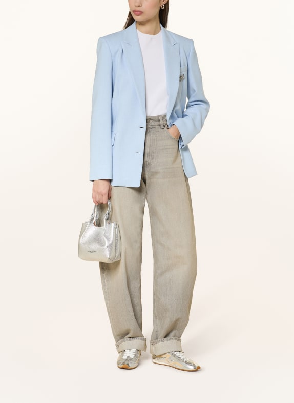 GIANNI CHIARINI Umhängetasche DUA MINI SILBER