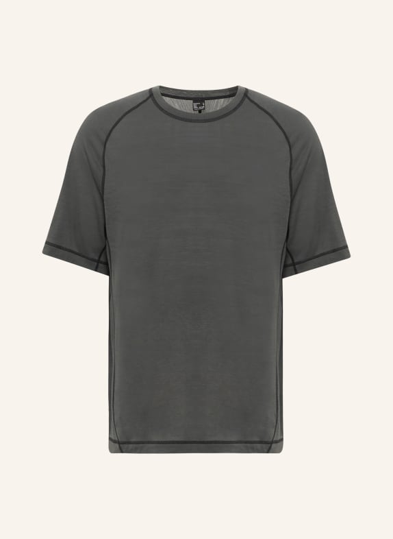 MAMMUT Functioneel shirt TREE WOOL FL DONKERGRIJS