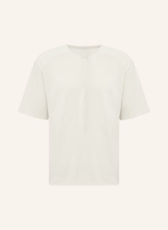 MAMMUT Functioneel shirt LIGHT FL HALF ZIP ECRU / GRIJS
