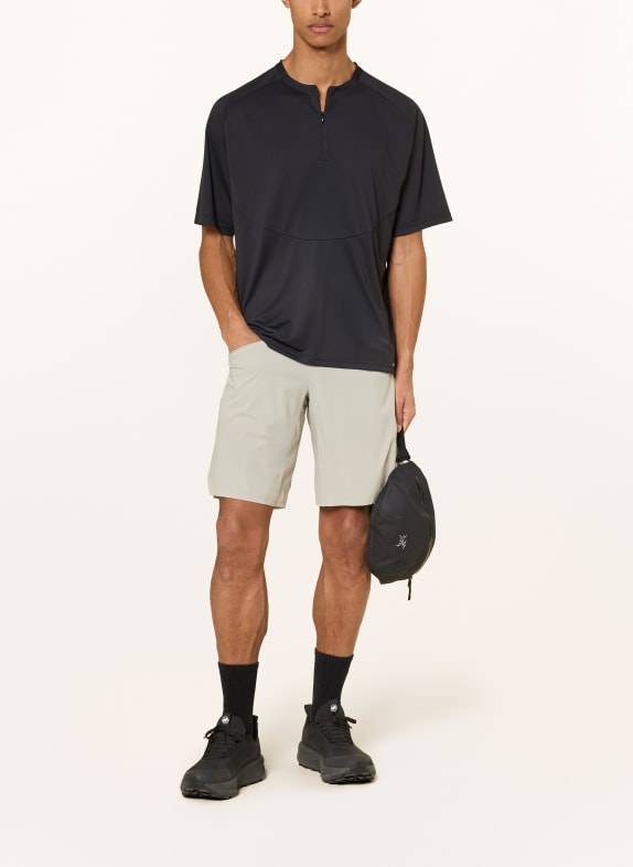 MAMMUT Functioneel shirt LIGHT FL HALF ZIP ZWART