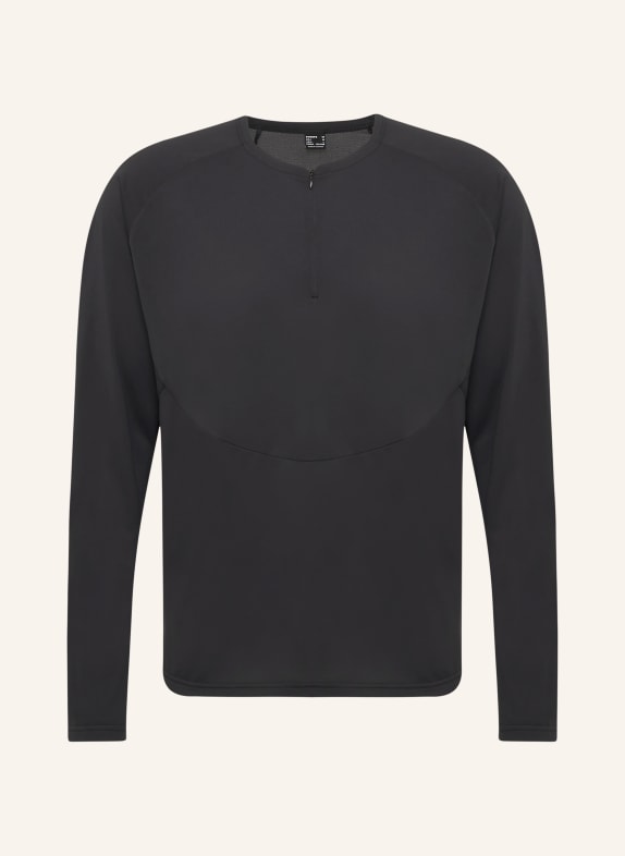 MAMMUT T-shirt met lange mouwen LIGHT FL HALF ZIP WIT