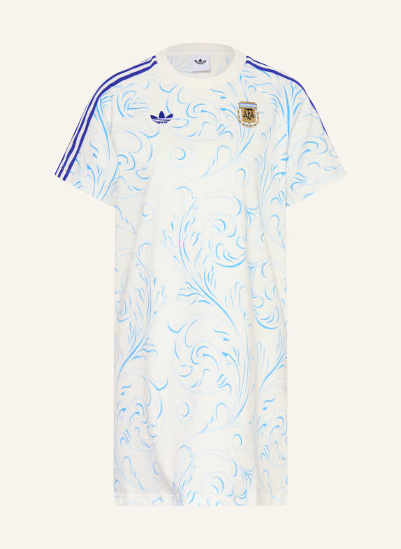 adidas Sukienka z dżerseju ARGENTINIEN ORIGINALS BIAŁY / NIEBIESKI