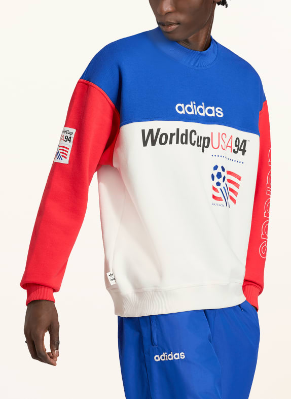 adidas Sweatshirt GRAPHIC WIT / ROOD / BLAUW