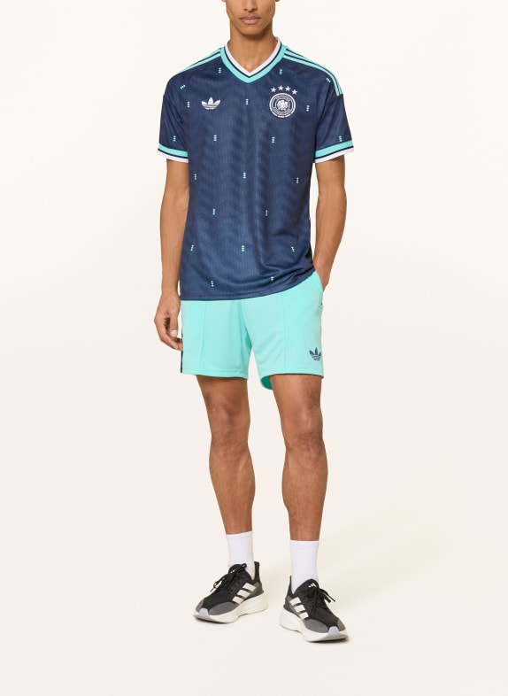 adidas Auswärtstrikothose DEUTSCHLAND 26 TÜRKIS / DUNKELBLAU