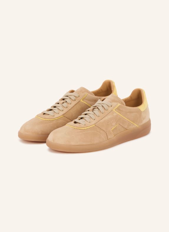 Santoni OLY SHADE Sneakers LIGHT BROWN / YELLOW