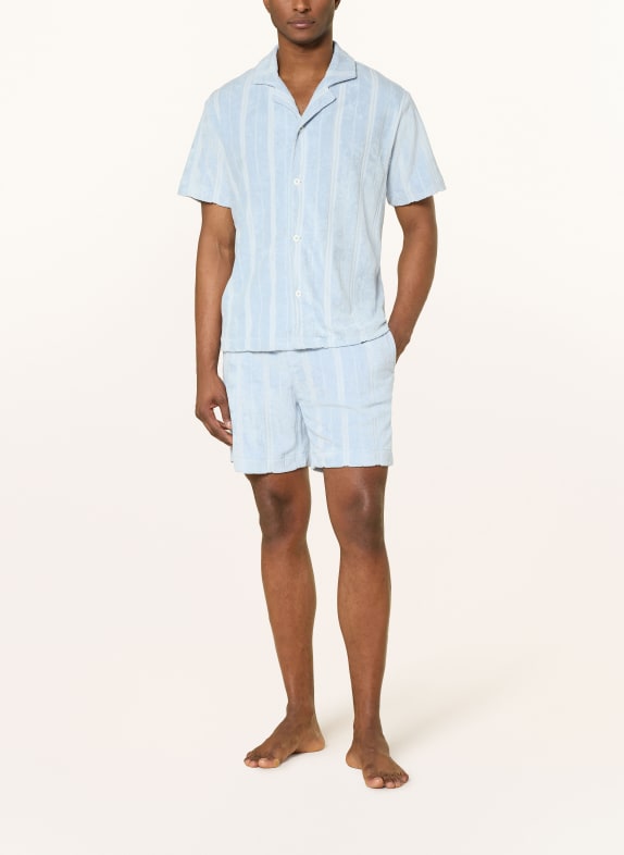 Marc O'Polo Lounge-shorts i frotté LYSEBLÅ